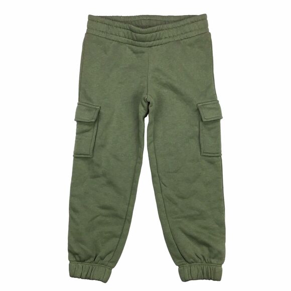 Lot Of 2 Old Navy Sweatpants Comfy Jogger Pants Size XS / 5 Pink & Olive Girls - Picture 5 of 8